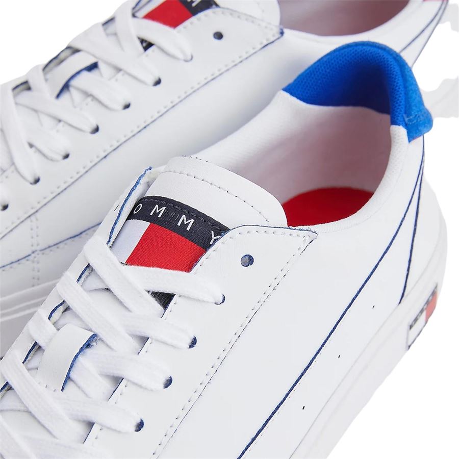 Tommy Jeans Leather Varsity sneakers da uomo Tommy Jeans | EM0EM01019YBR